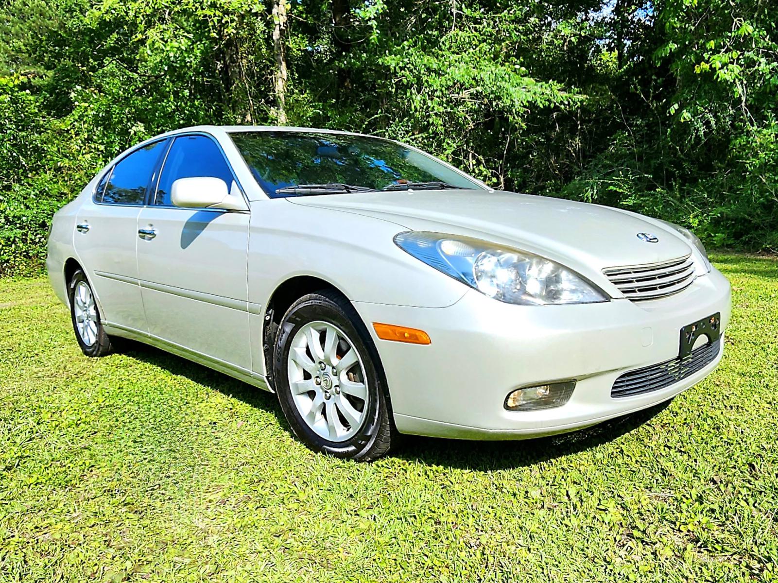 2002 Silver Lexus ES 300 Sedan (JTHBF30G220) with an 3.0L V6 DOHC 24V engine, 5-Speed Automatic Overdrive transmission, located at 18001 Kellogg Rd, Saucier, MS, 39574, (228) 832-1441, 139.421463, -76.641457 - Photo #1