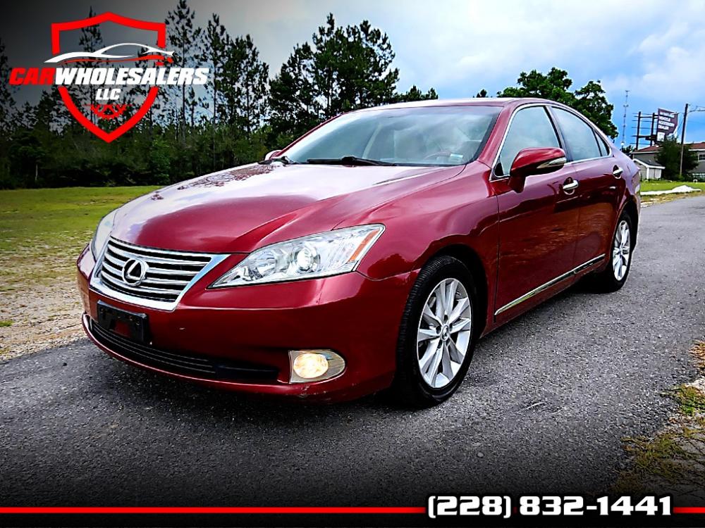 2010 Red Lexus ES 350 Sedan (JTHBK1EG7A2) with an 3.5L V6 DOHC 24V engine, 6-Speed Automatic transmission, located at 18001 Kellogg Rd., Saucier, MS, 39574, (228) 832-1441, 0.000000, 0.000000 - Photo #0