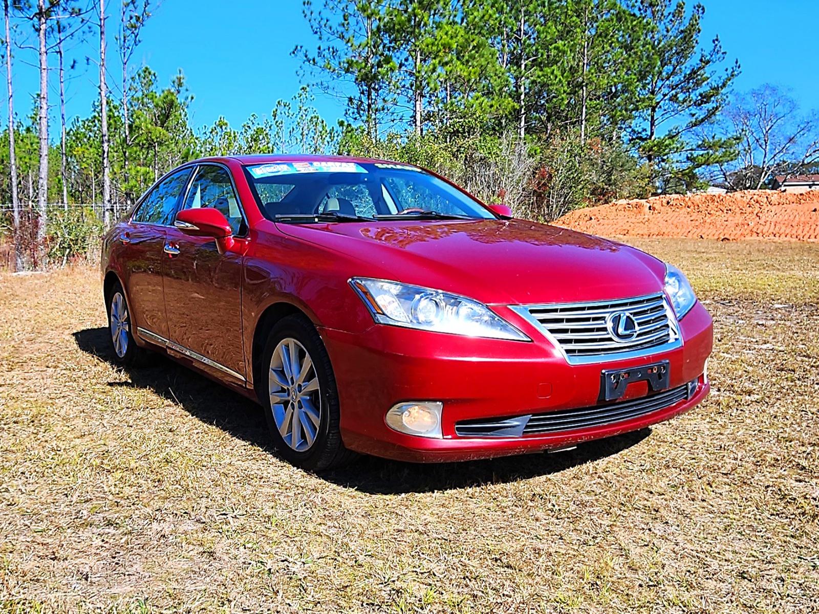 2010 Red Lexus ES 350 Sedan (JTHBK1EG7A2) with an 3.5L V6 DOHC 24V engine, 6-Speed Automatic transmission, located at 18001 Kellogg Rd., Saucier, MS, 39574, (228) 832-1441, 0.000000, 0.000000 - 1-OWNER !! 2010 LEXUS ES350 – LEXUS Strong! - V6! 3.5L DOHC 24V – Runs GREAT - Just Serviced! – CARFAX 1-OWNER Vehicle! – CLEAN CARFAX Vehicle! – AUTOMATIC Transmission – PUSH to START – Ice COLD A/C – Power SUNROOF – AM // FM // - Photo #24