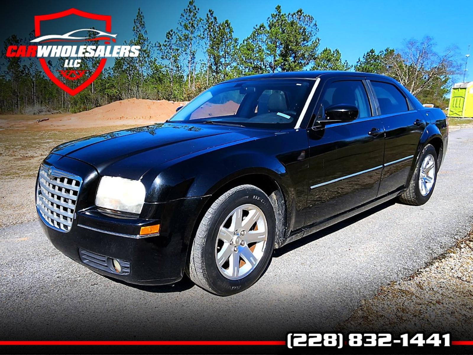 2006 Black Chrysler 300 Touring (2C3KA53G86H) with an 3.5L V6 DOHC 24V engine, 4-Speed Automatic Overdrive transmission, located at 18001 Kellogg Rd., Saucier, MS, 39574, (228) 832-1441, 0.000000, 0.000000 - SUPER SHARP !! 2006 CHRYSLER 300 TOURING – CHRYSLER Strong! - V6! 3.5L DOHC 24V – Runs GREAT - Just Serviced! – AUTOMATIC Transmission – Ice COLD A/C – Power SUNROOF – Premium -AM // FM // CD Stereo – DVD REAR ENTERTAINMENT – CRUISE with - Photo #0