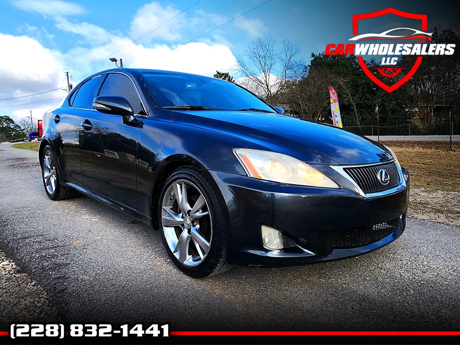 2009 Black Lexus IS IS 250 6-Speed Manual (JTHBK262X92) with an 2.5L V6 24V DOHC engine, 6-Speed Automatic transmission, located at 18001 Kellogg Rd., Saucier, MS, 39574, (228) 832-1441, 0.000000, 0.000000 - SUPER SPORTY !! 2009 LEXUS IS 250 – LEXUS Strong! - V6! 2.5L 24V DOHC – Runs GREAT - Just Serviced! – AUTOMATIC Transmission – Ice COLD A/C – Power SUNROOF – AM // FM // CD // AUX // BLUETOOTH Stereo – ON-STAR Equipped – CRUISE with Steer - Photo #0