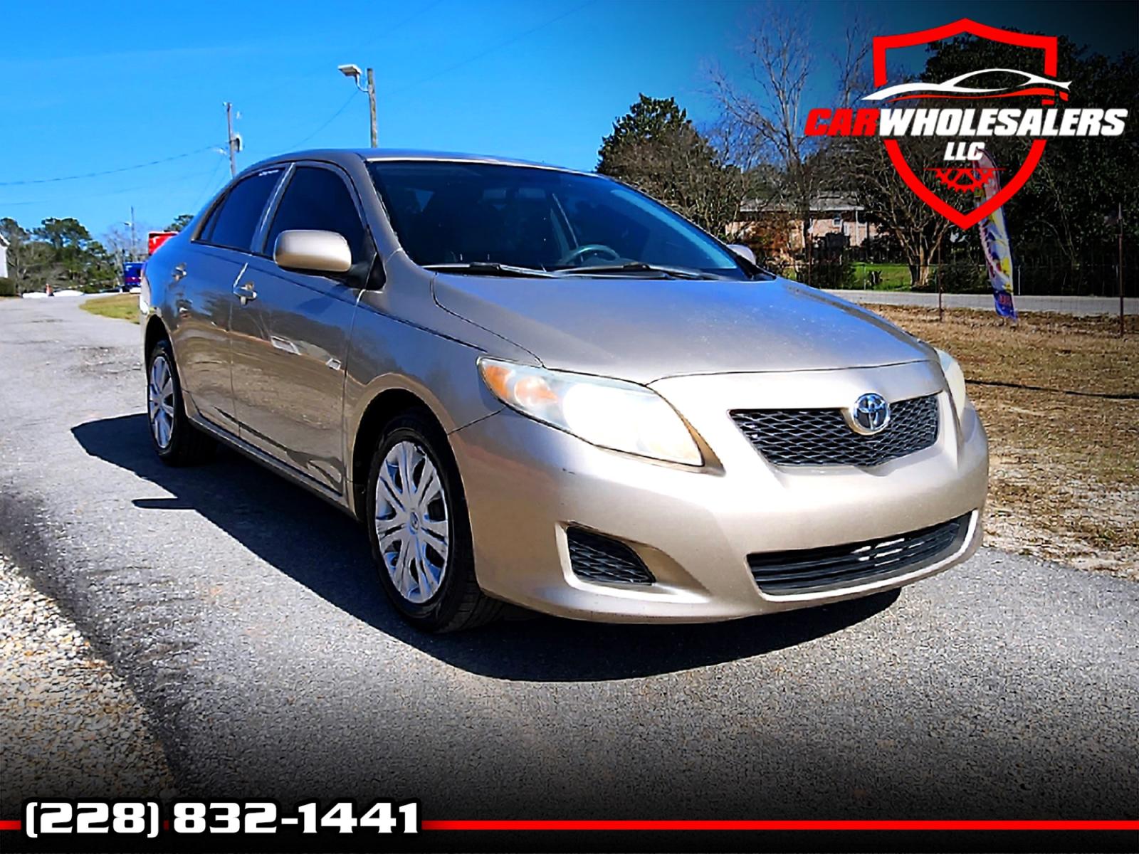 2010 Gold Toyota Corolla Base 4-Speed AT (2T1BU4EE0AC) with an 1.8L L4 DOHC 16V engine, 4-Speed Automatic transmission, located at 18001 Kellogg Rd., Saucier, MS, 39574, (228) 832-1441, 0.000000, 0.000000 - Photo #0