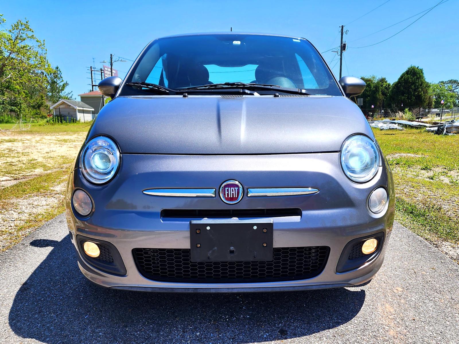 2012 Grey Fiat 500 Sport (3C3CFFBR3CT) with an 1.4L L4 engine, AUTOMATIC transmission, located at 18001 Kellogg Rd, Saucier, MS, 39574, (228) 832-1441, 139.421463, -76.641457 - Photo #2