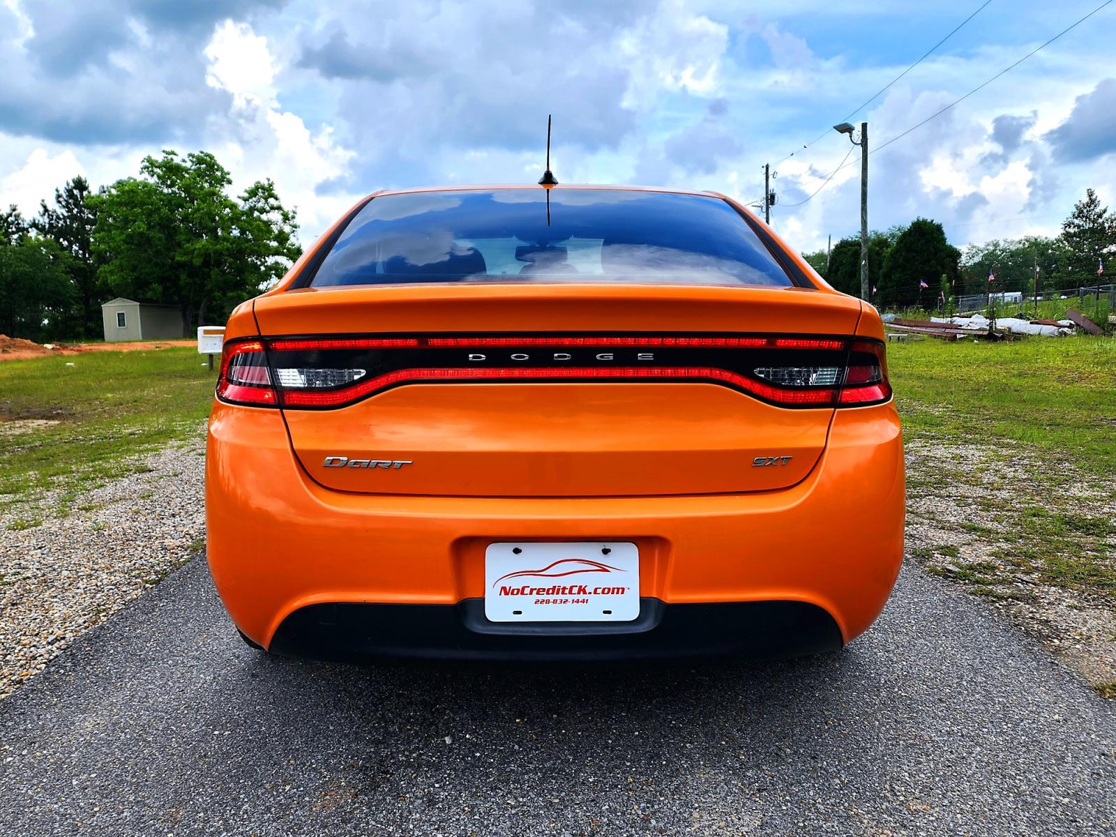2013 Orange Dodge Dart SXT (1C3CDFBA8DD) with an 2.0L L4 DOHC 16V TURBO engine, Automatic transmission, located at 18001 Kellogg Rd., Saucier, MS, 39574, (228) 832-1441, 0.000000, 0.000000 - Photo #7