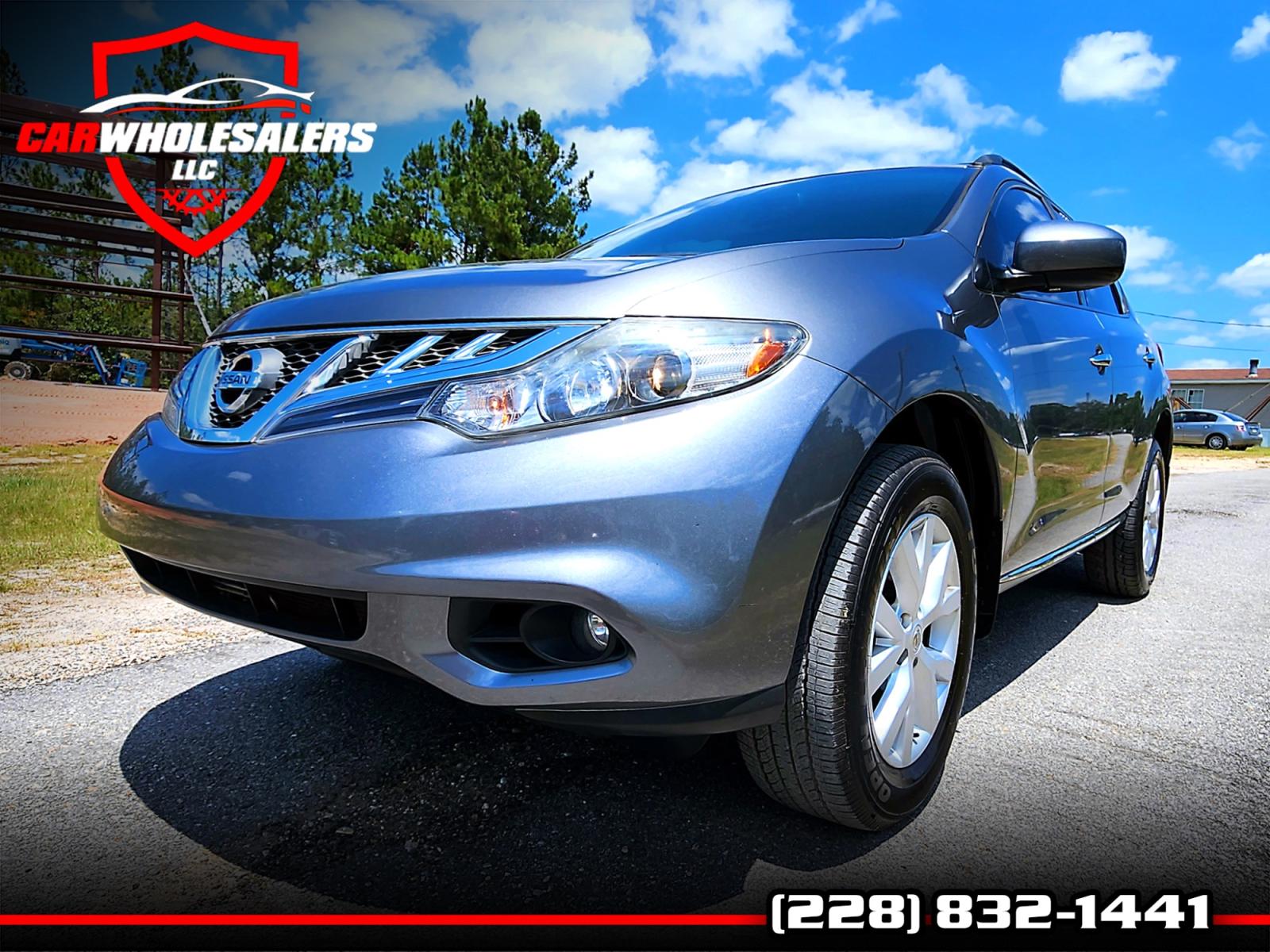 2014 Silver Nissan Murano S (JN8AZ1MU9EW) with an 3.5L V6 DOHC 24V engine, Continuously Variable Transmission transmission, located at 18001 Kellogg Rd., Saucier, MS, 39574, (228) 832-1441, 0.000000, 0.000000 - Photo #0