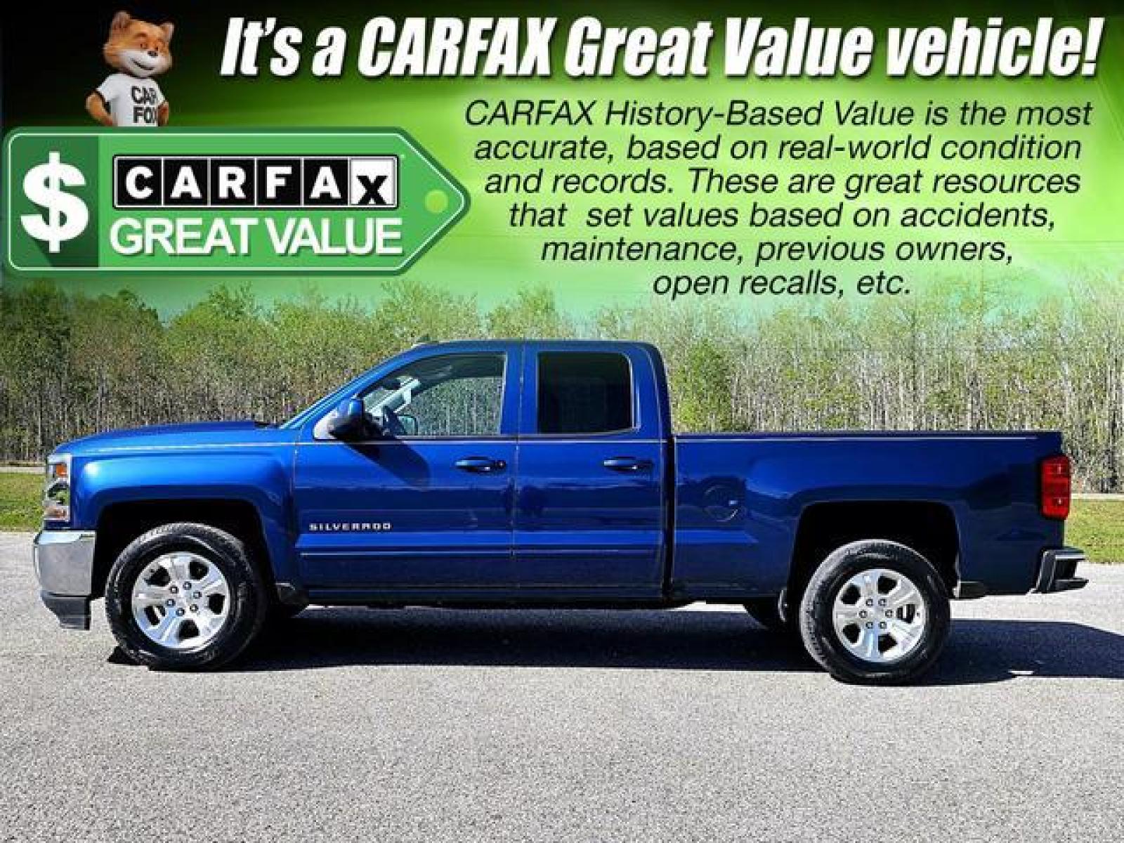 2019 Blue /Gray Chevrolet Silverado 1500 Limited Double Cab LT Pickup 4D 6 1/2 ft (2GCRCPEC7K1) with an 5.3L V8 OHV 16V engine, Automatic, 6-Spd HD w/Overdrive transmission, located at 18001 Kellogg Rd, Saucier, MS, 39574, (228) 832-1441, 139.421463, -76.641457 - Photo #3