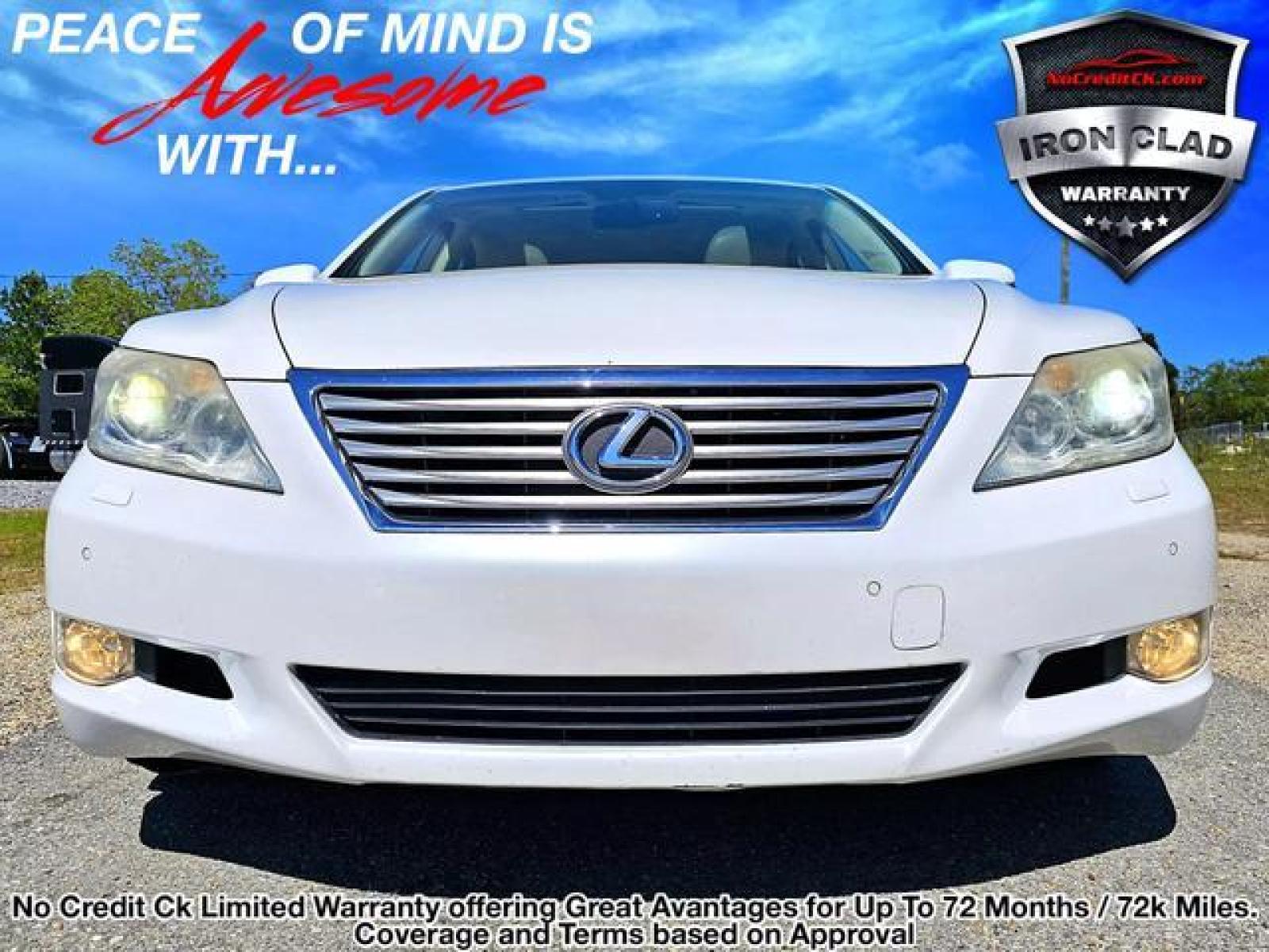2011 White Lexus LS LS 460 Sedan 4D (JTHBL5EF1B5) with an 4.6L V8 DOHC 32V engine, Automatic, 8-Spd w/Overdrive and Sequential Mode transmission, located at 18001 Kellogg Rd, Saucier, MS, 39574, (228) 832-1441, 139.421463, -76.641457 - Photo #2